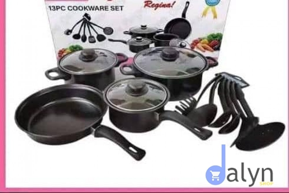 13 pieces cookware set for sale