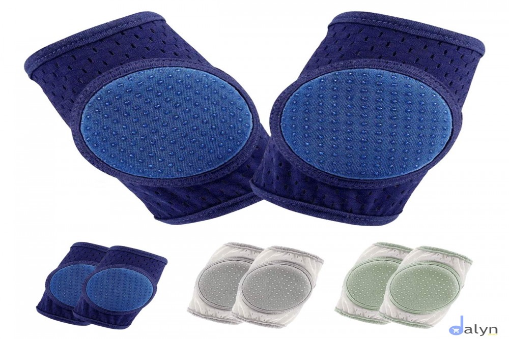 A Pair of Protective Knee pads for crawling babies