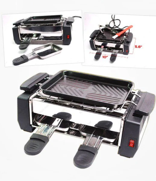 electric barbeque grill toaster frying pan