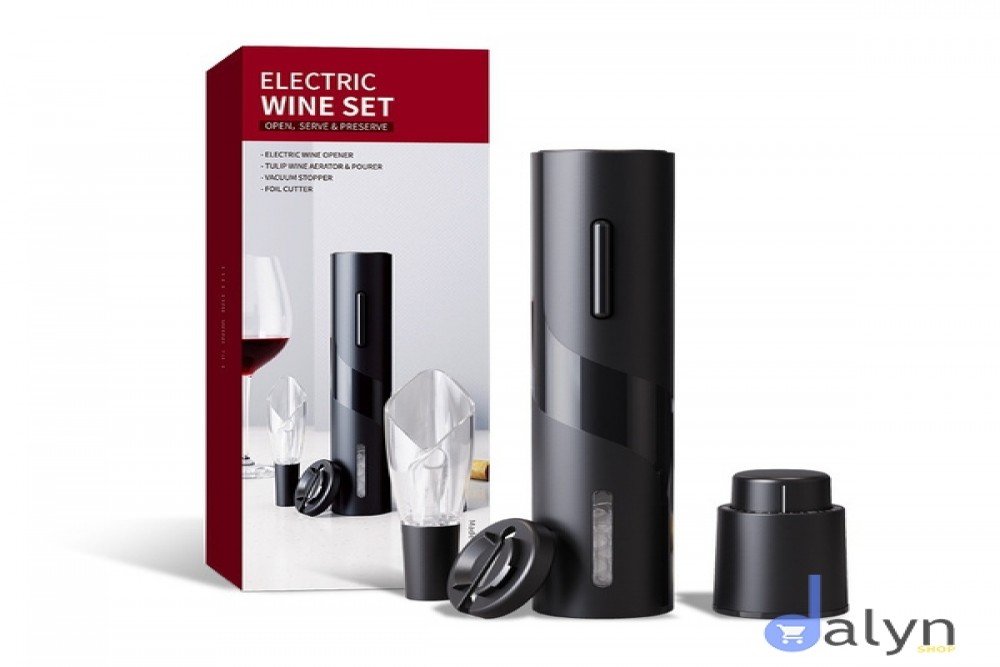 non rechargeable electric wine opener and foil cutter