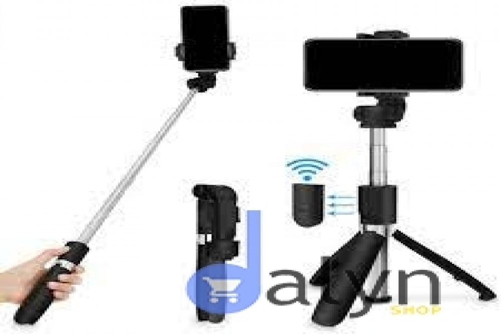 R1 3 in 1 multifunctional extendable Bluetooth selfie stick